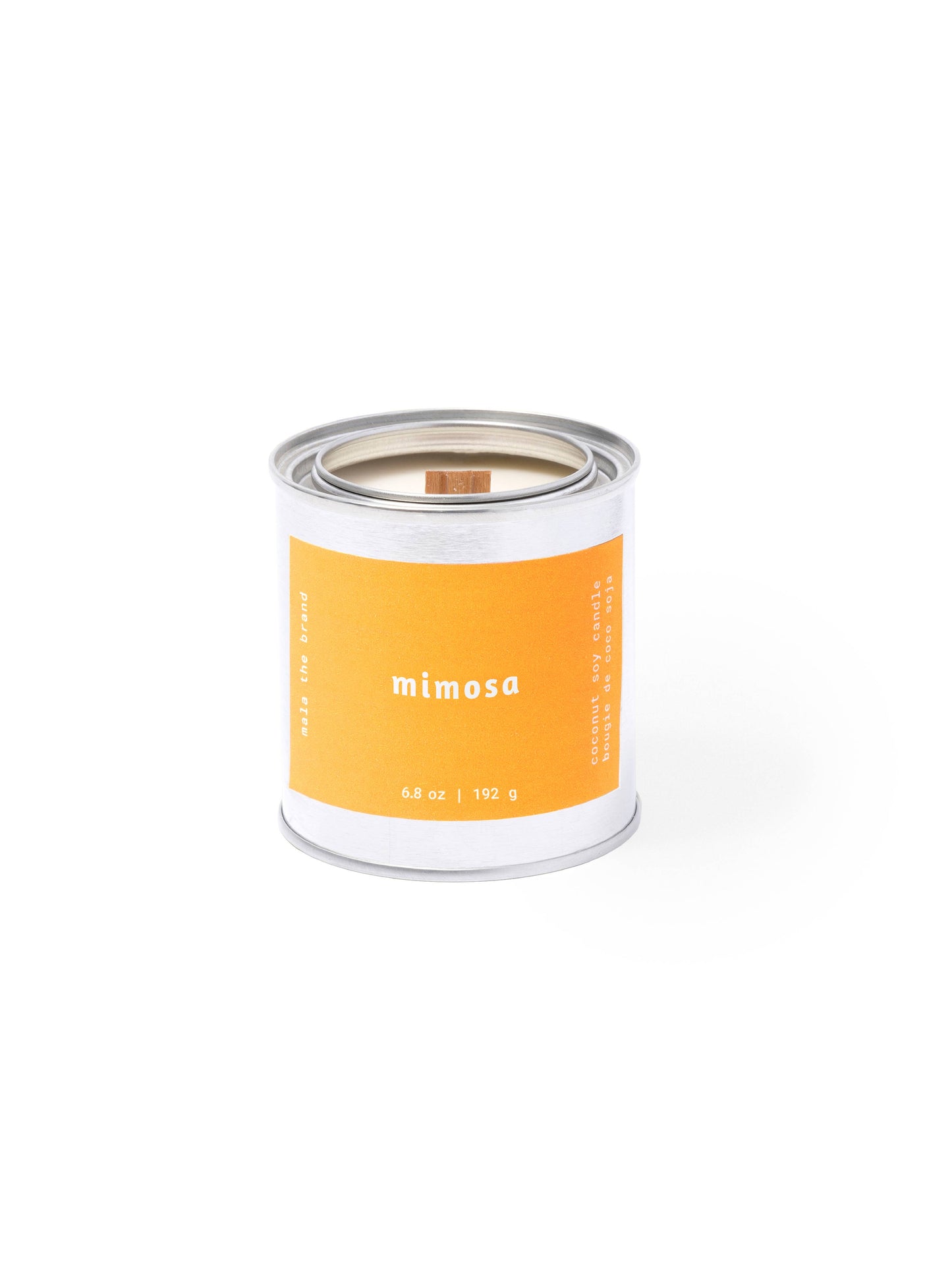 Mimosa | Coconut-Soy Wax Candle : Classic Cotton Wick