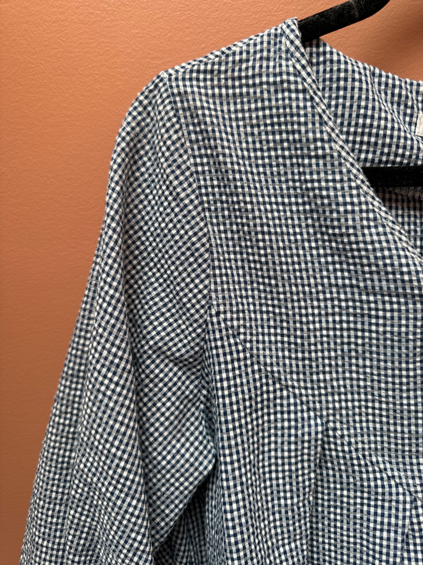 Vintage Gingham Blouse