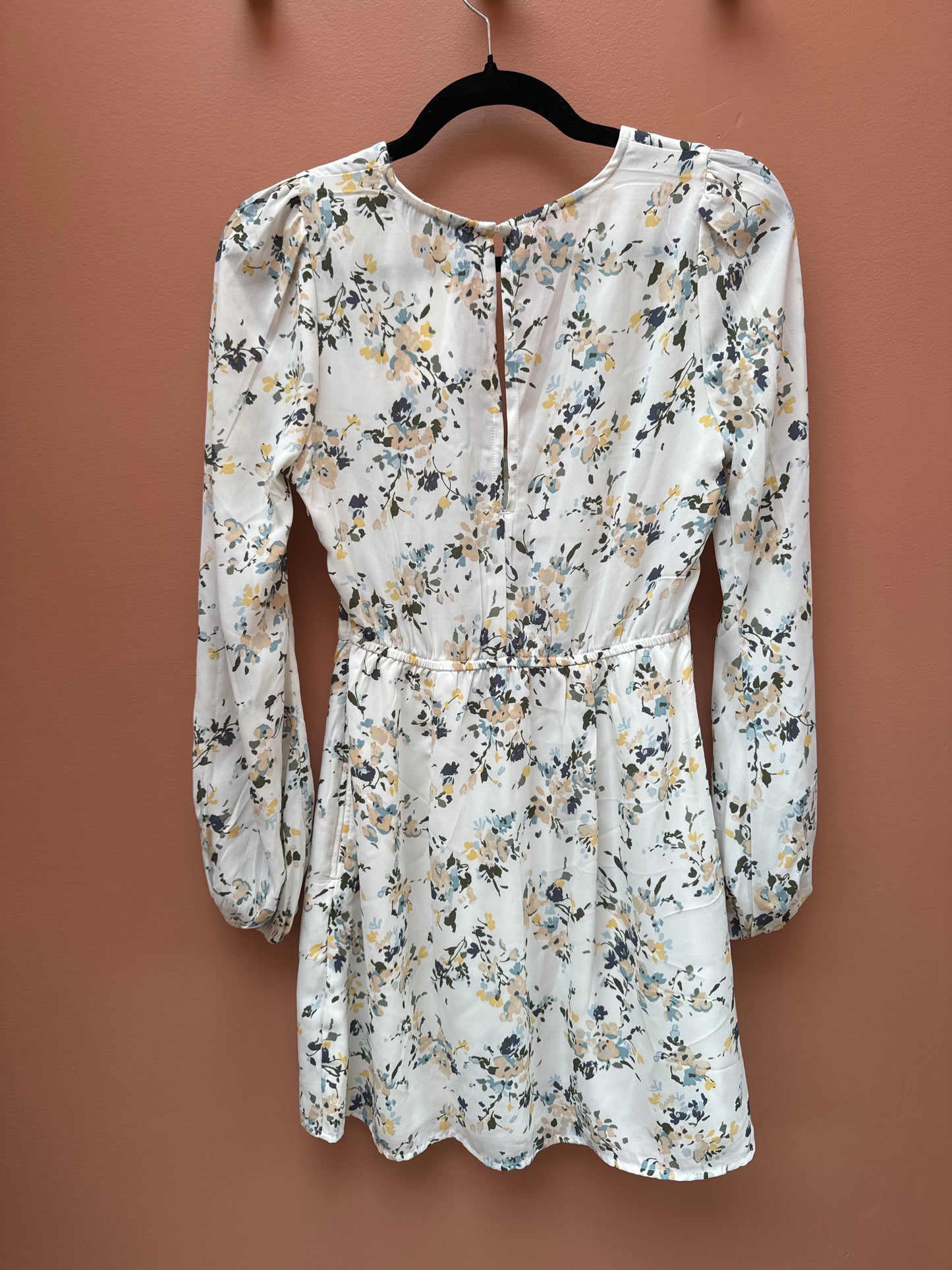 Abercrombie & Fitch Floral LS Mini Dress