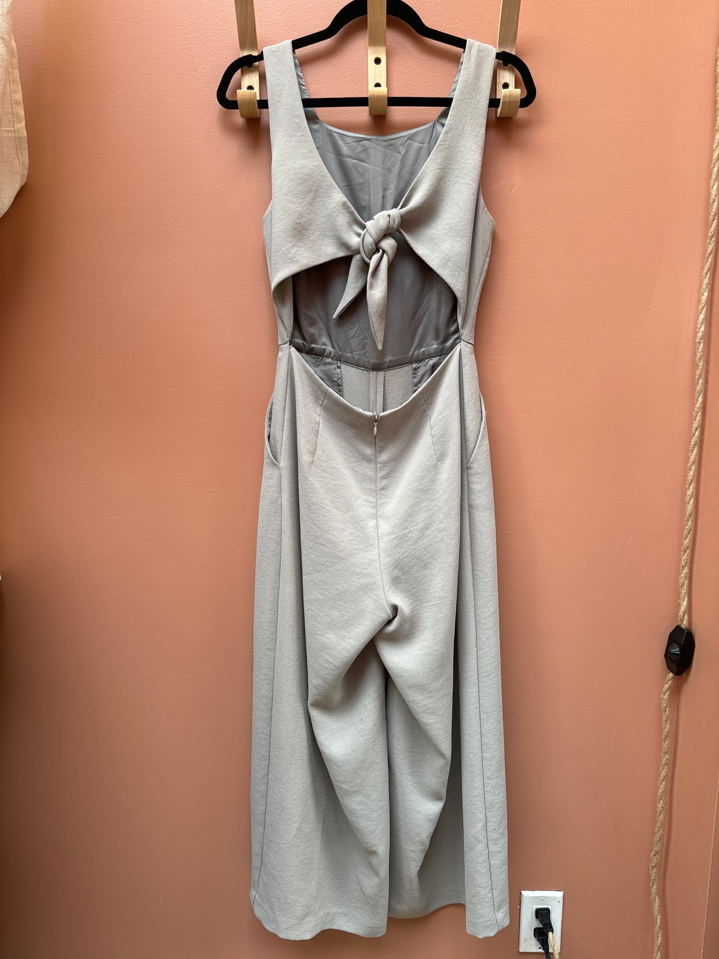 wilfred grey jumpsuit