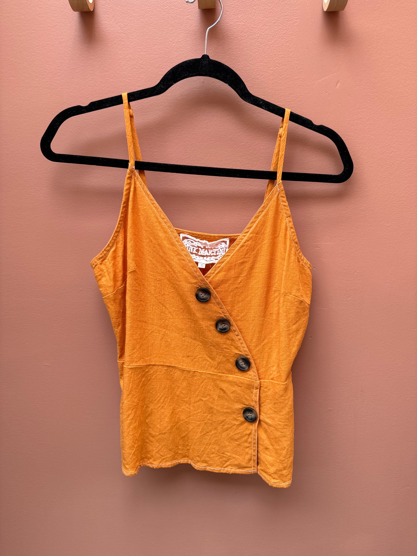 pink martini Orange Tank