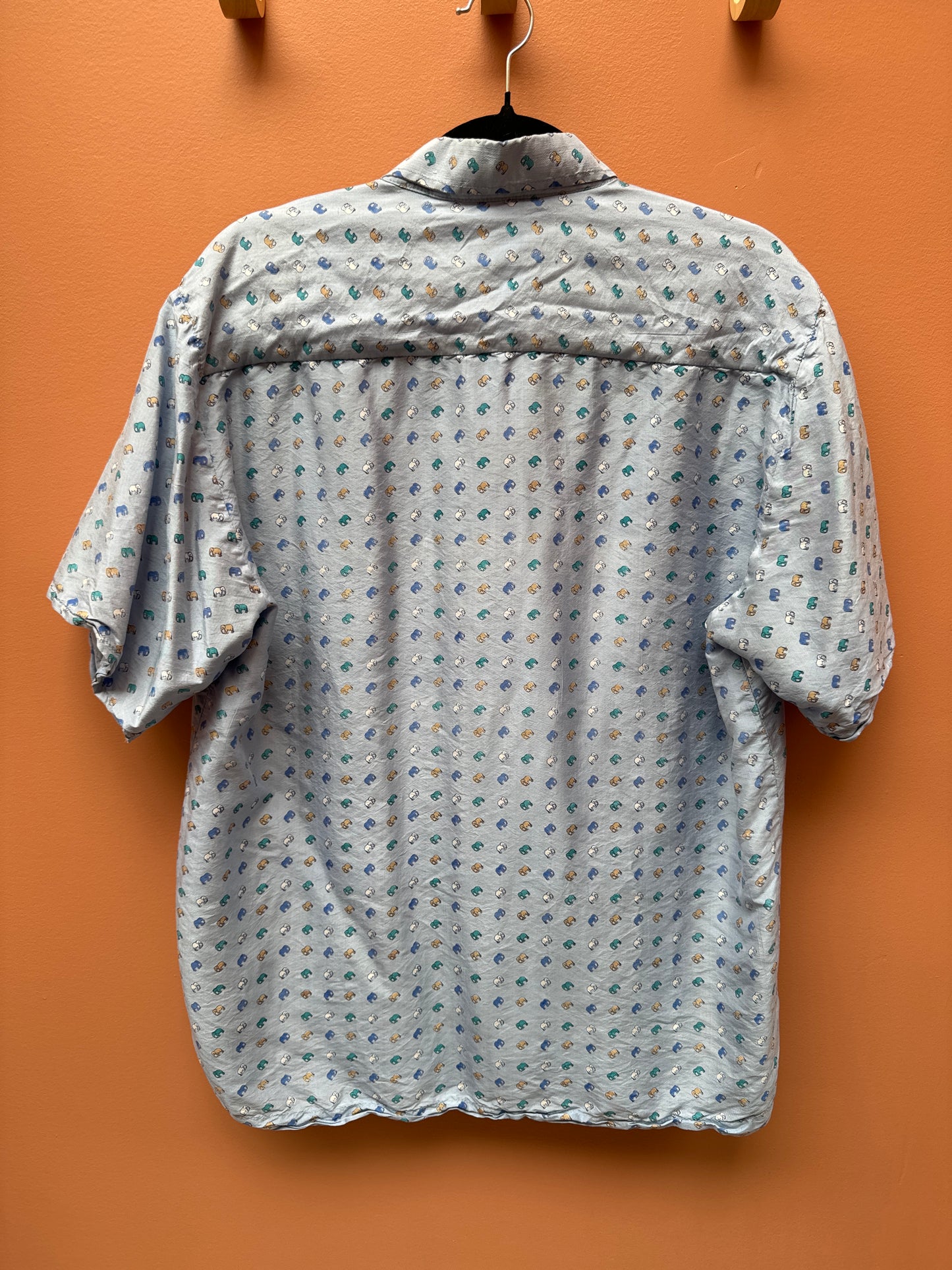 PK elephant button up