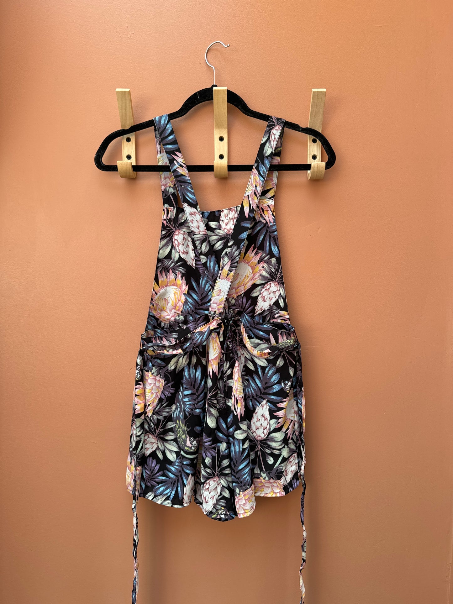 H&M Floral Overall Romper