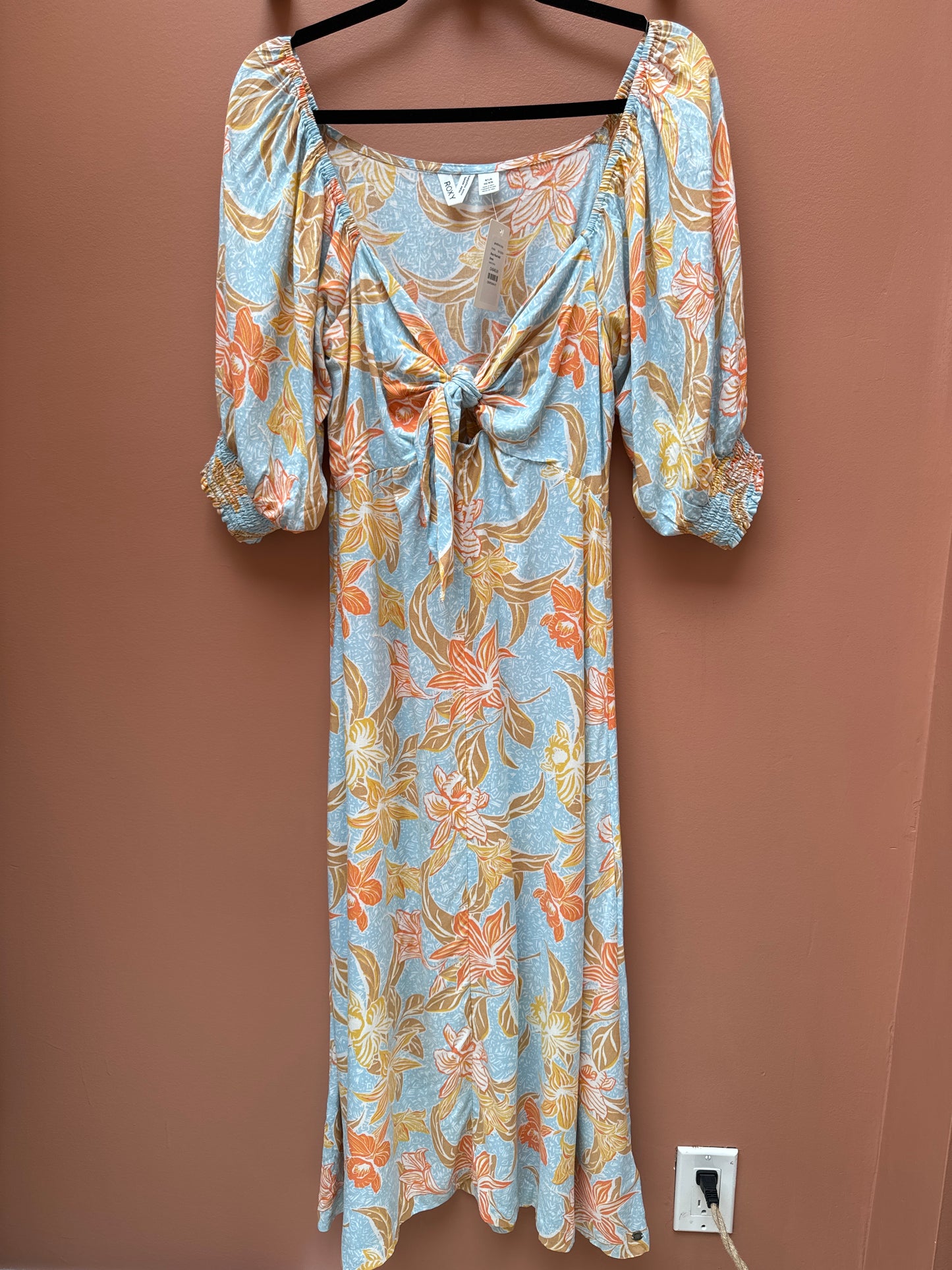 Roxy Floral Midi Dress