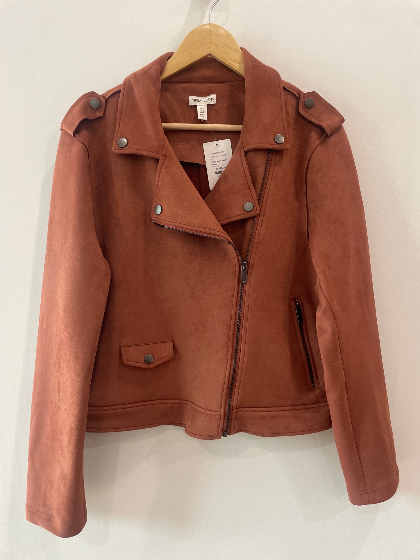 Tribal Jeans Suede Jacket