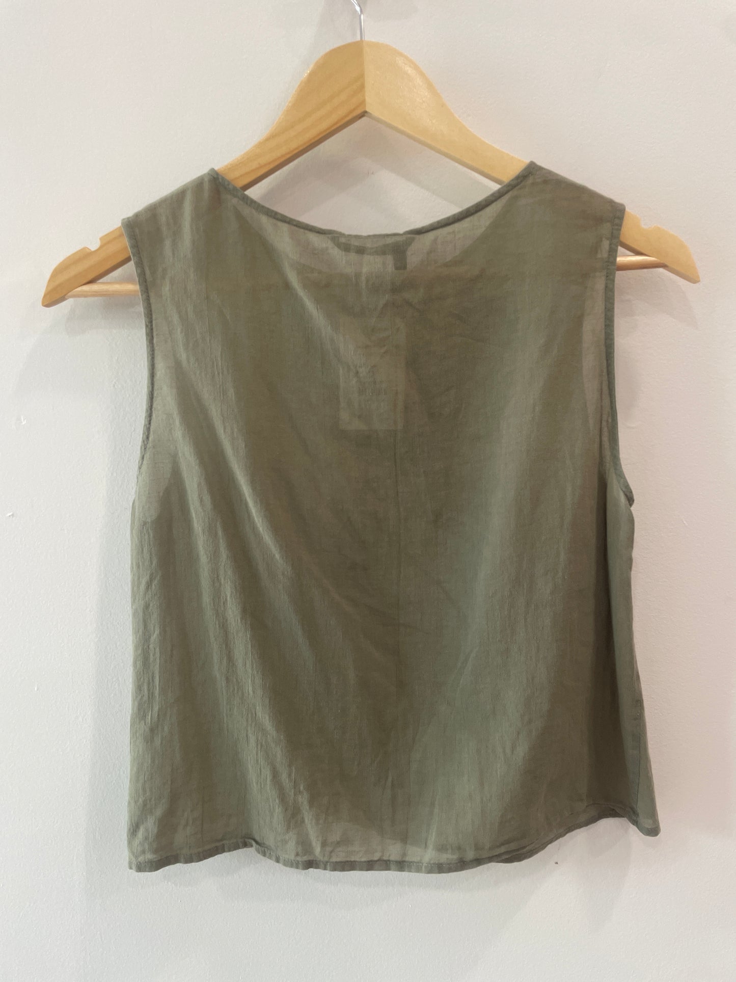 Obakki Sheer Green Tank