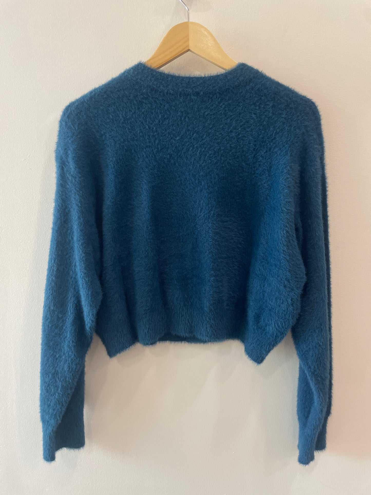 Levi's Fuzzy Blue Cardigan