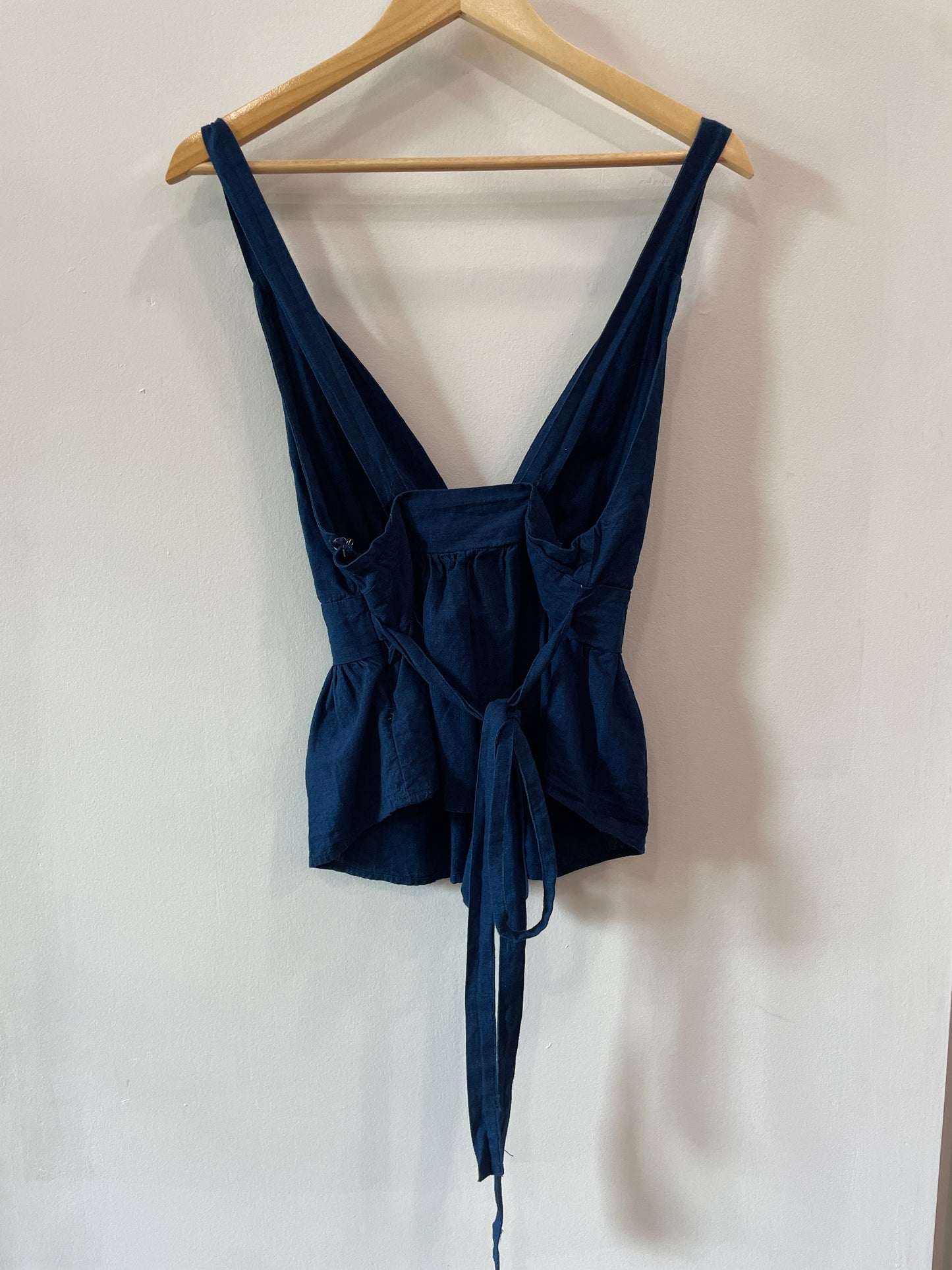 Free People Blue Tank
