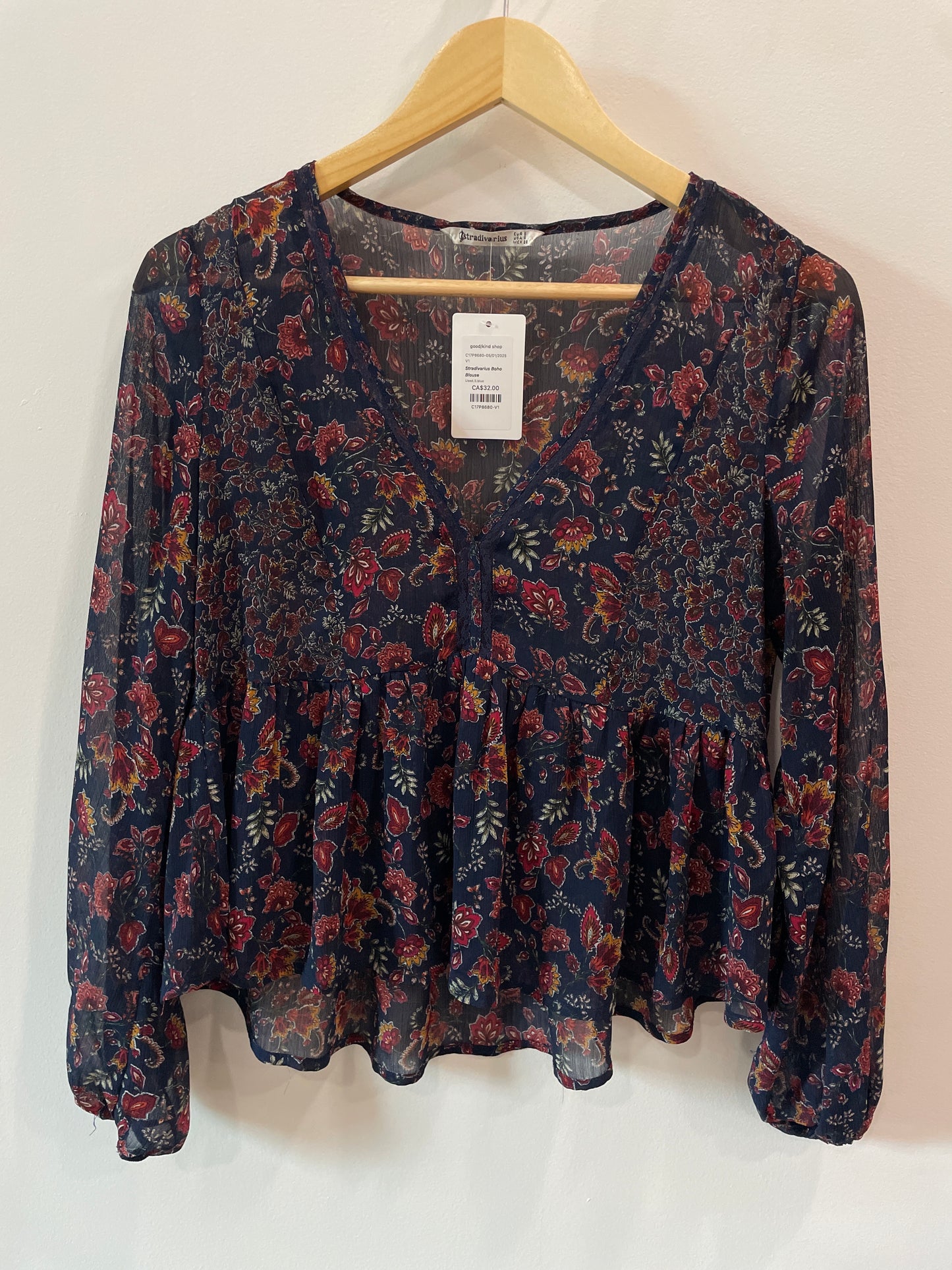 Stradivarius Boho Blouse