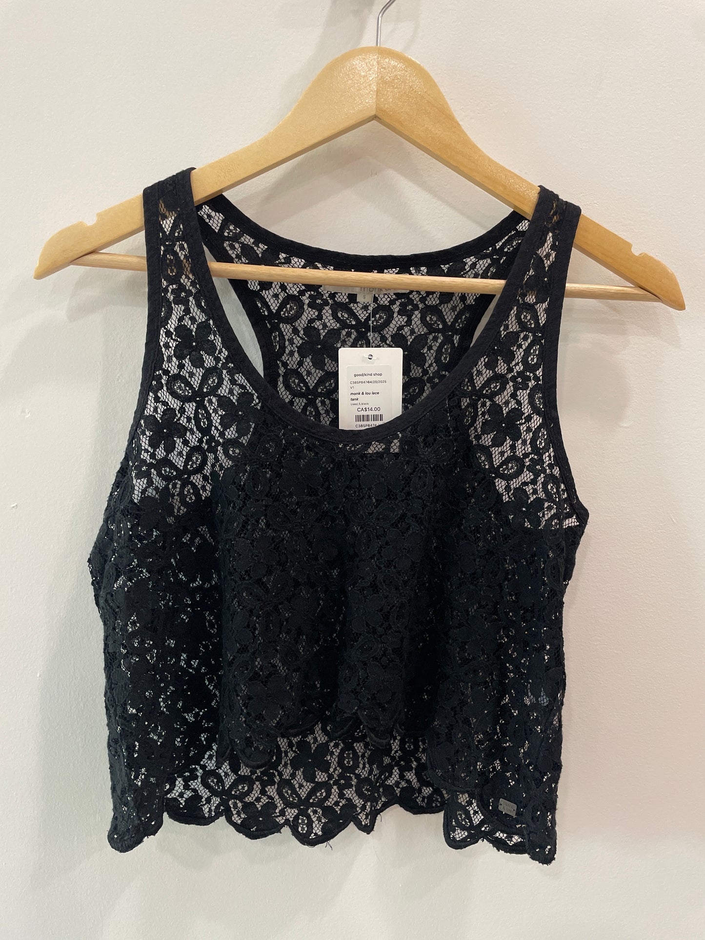monk & lou lace tank