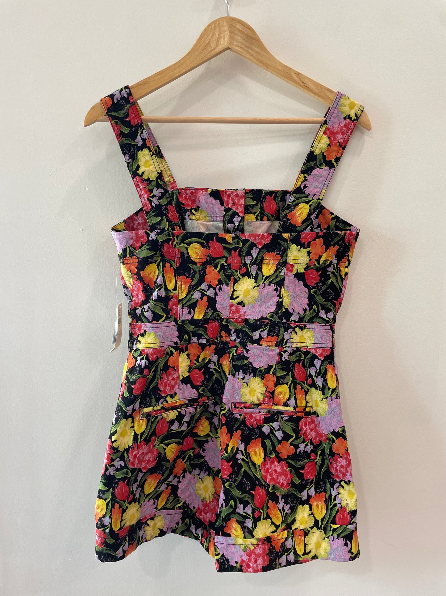 Anthropologie Floral Overalls