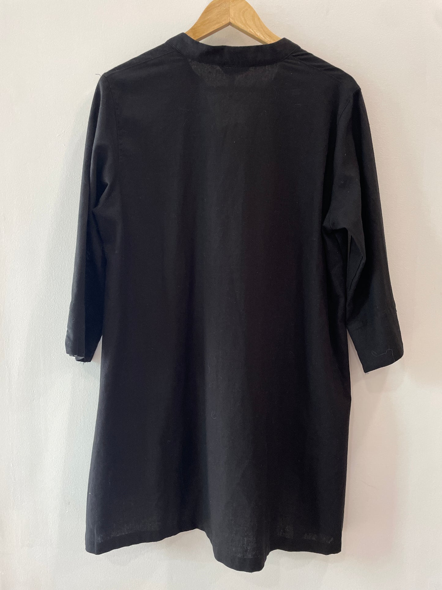 DKR Linen Blend Shirt Dress