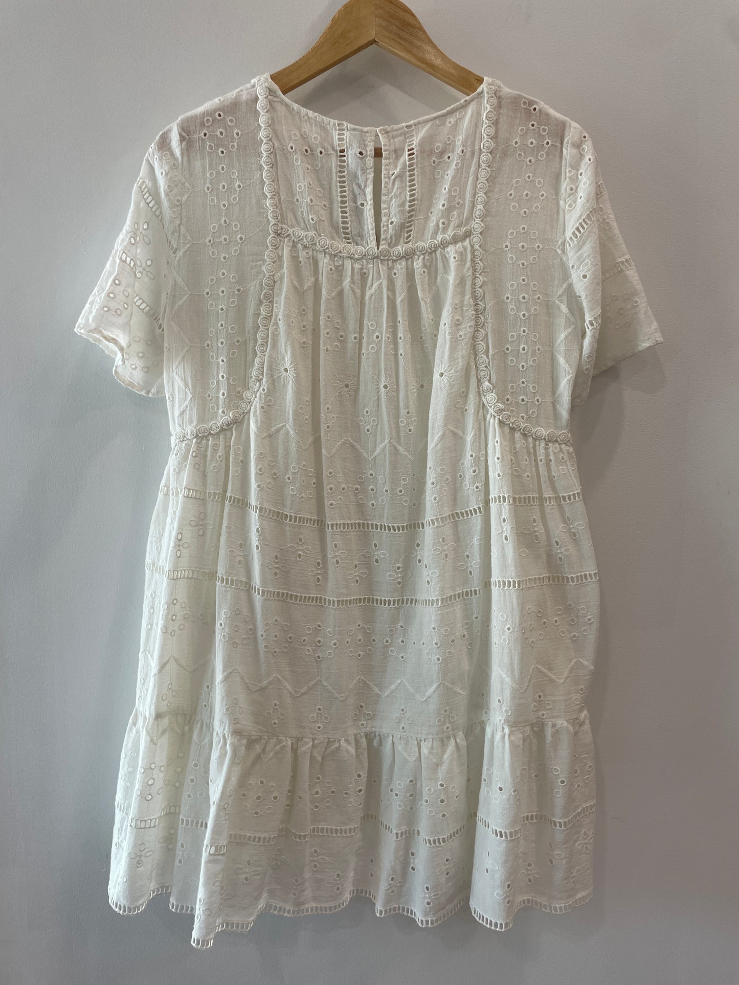 Zara Eyelet Dress
