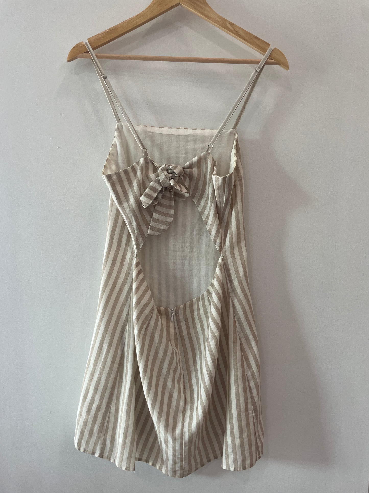 Lost In Lunar Striped Mini Dress