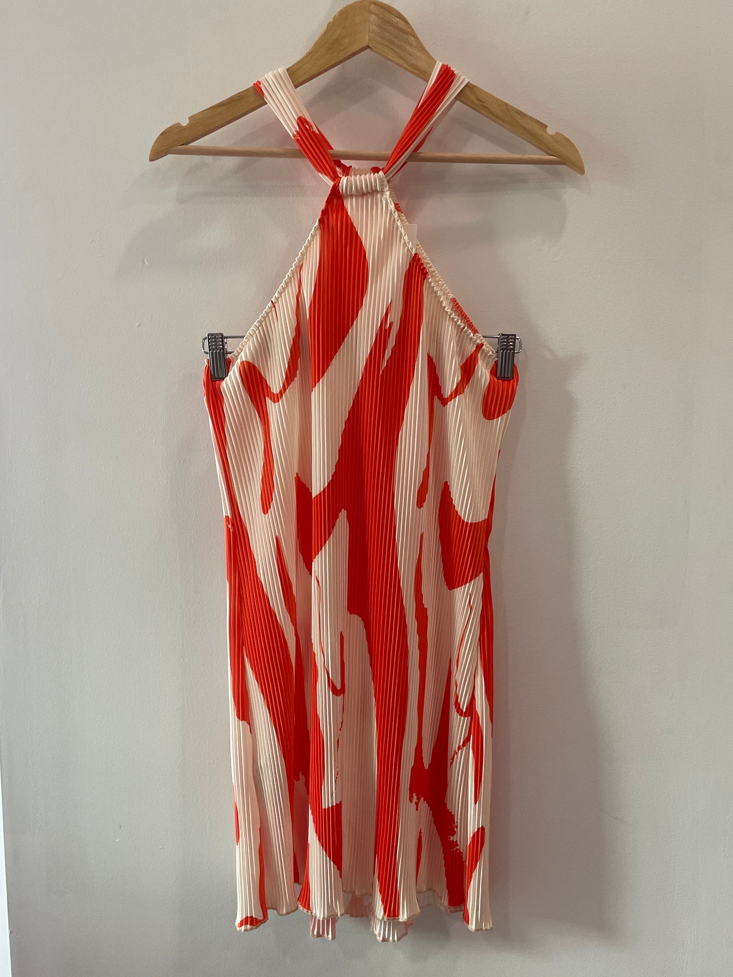 Plisse Mini Dress