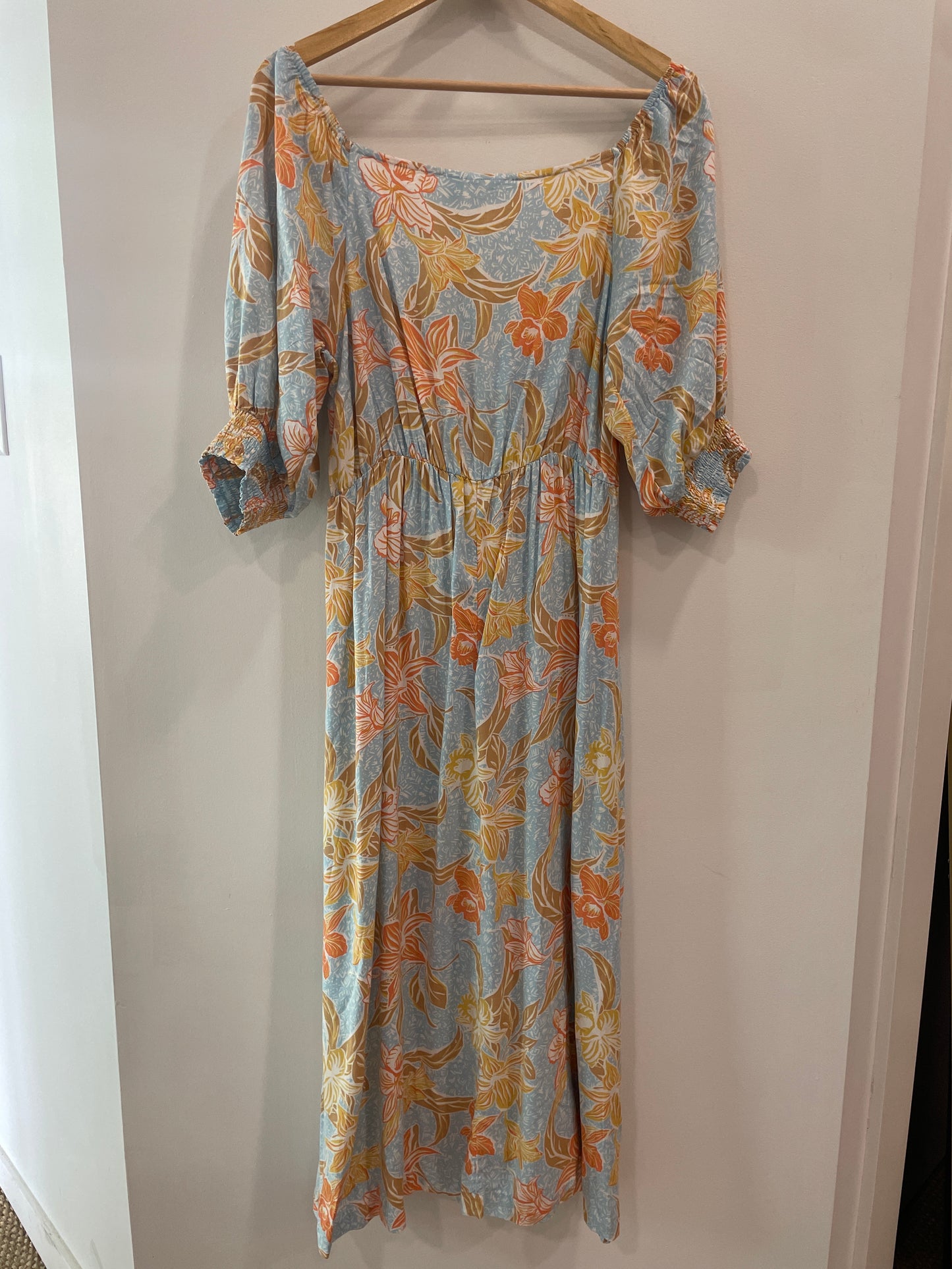 Roxy Floral Midi Dress