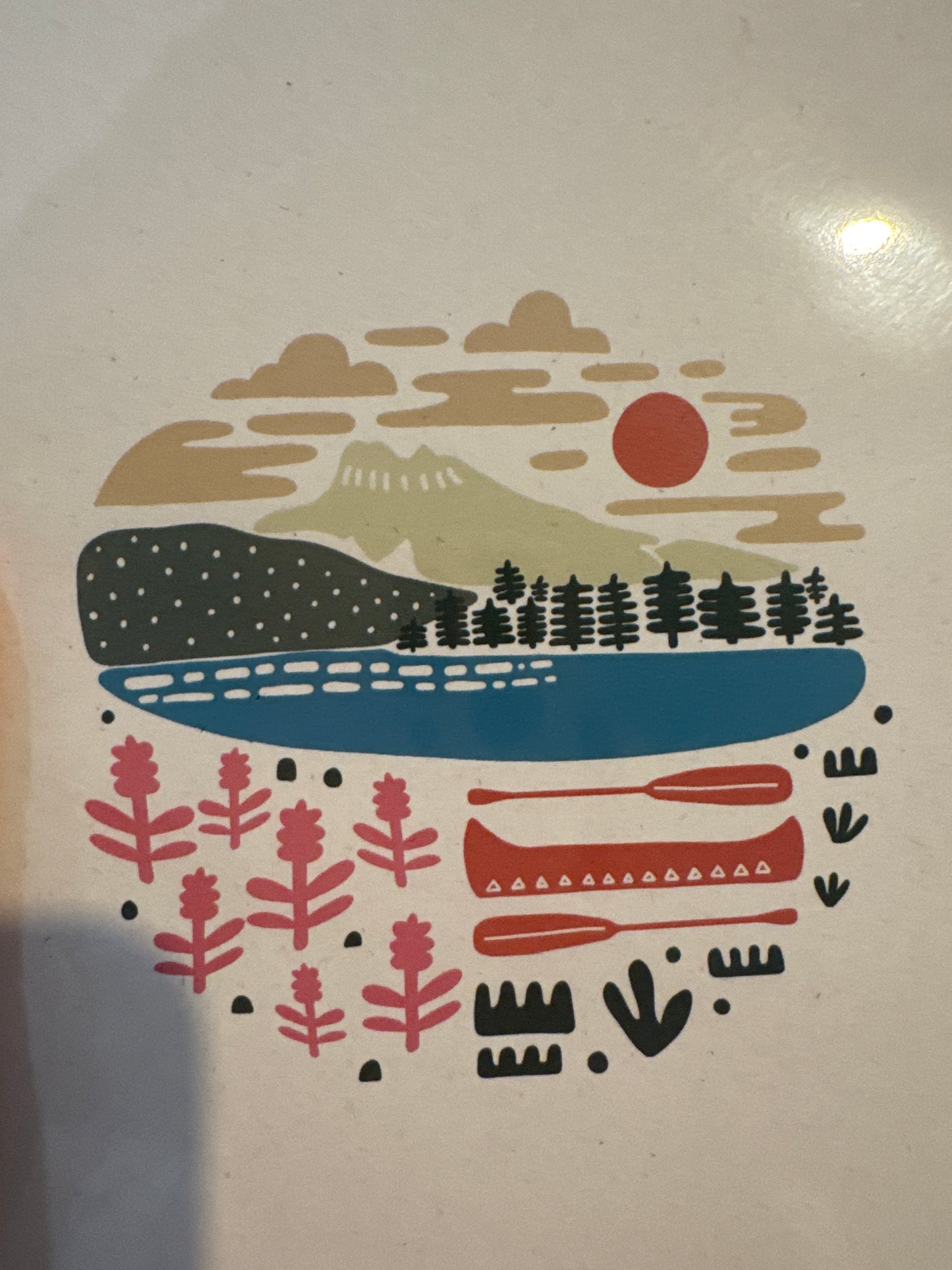 Seas and Trees Card