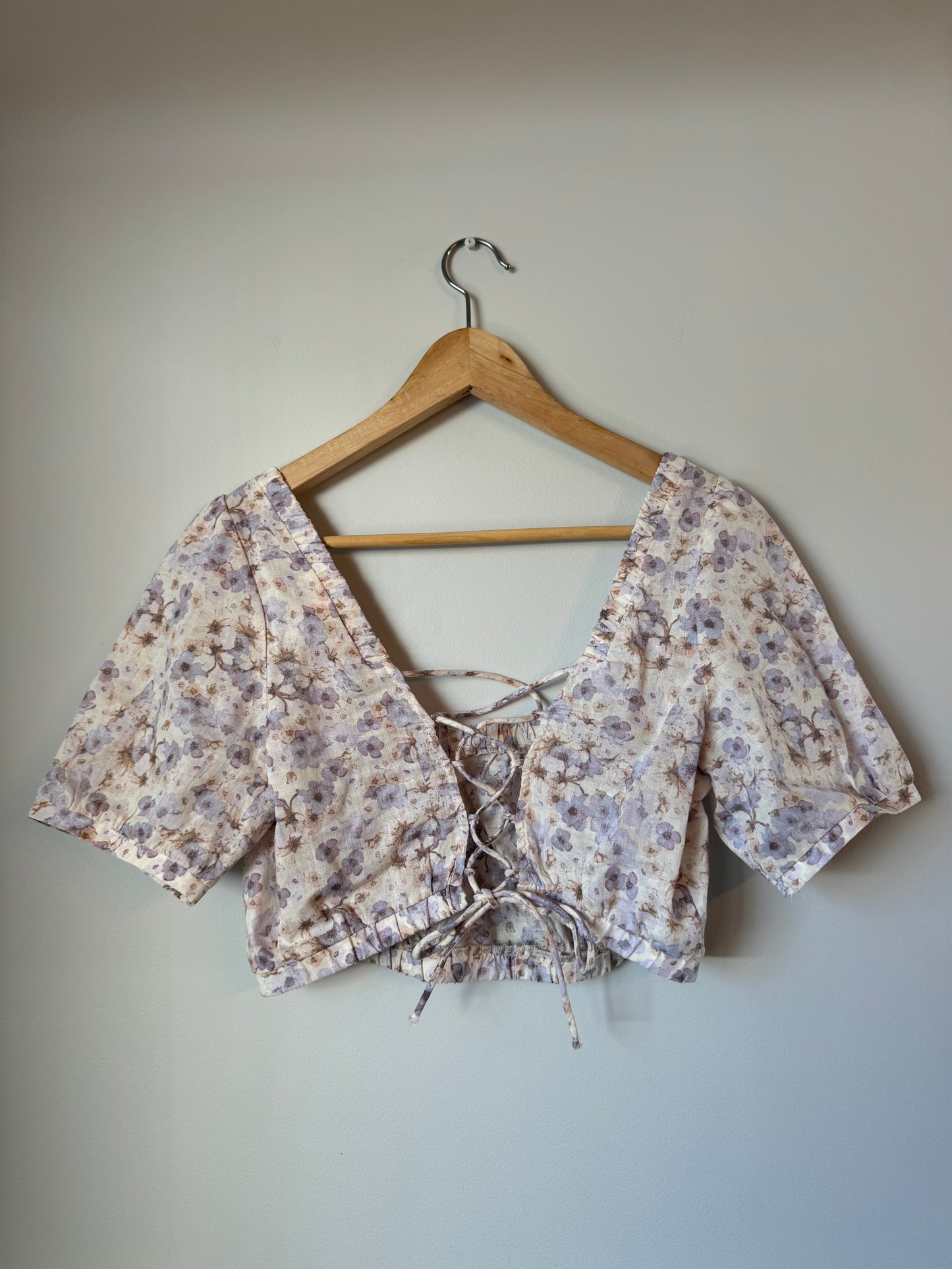H&M Linen Blend Blouse