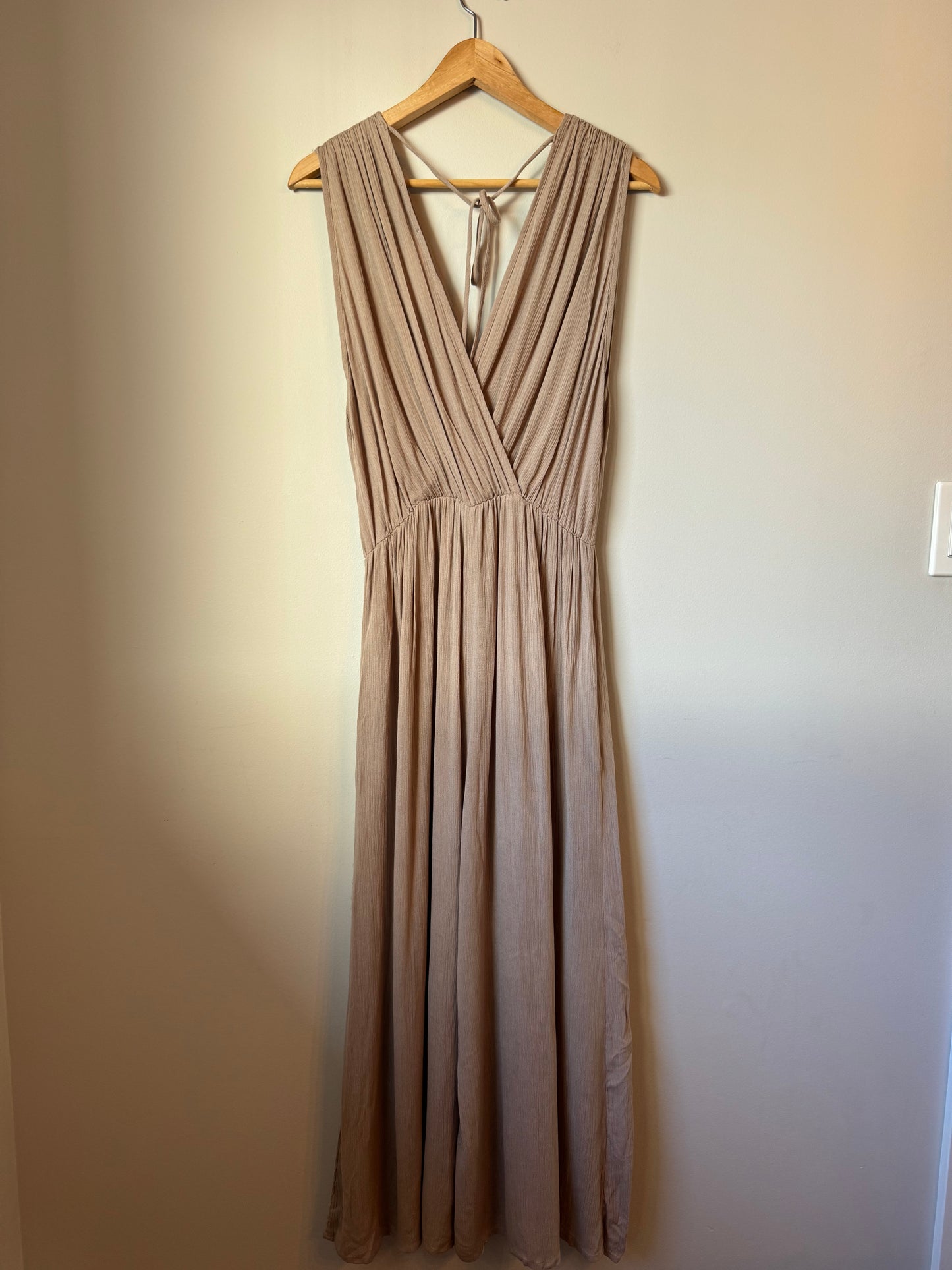 Final Touch Beige Jumpsuit