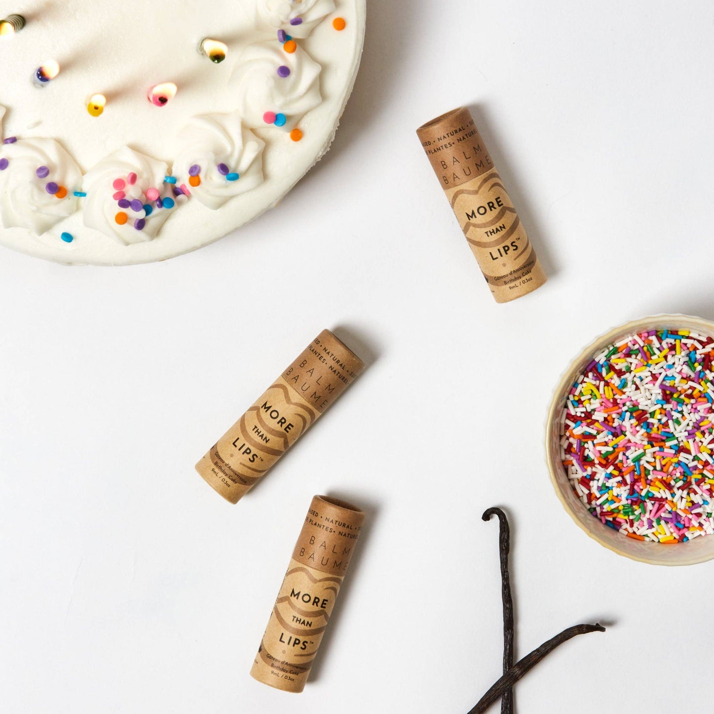 Vegan Lip Balm - Birthday Cake