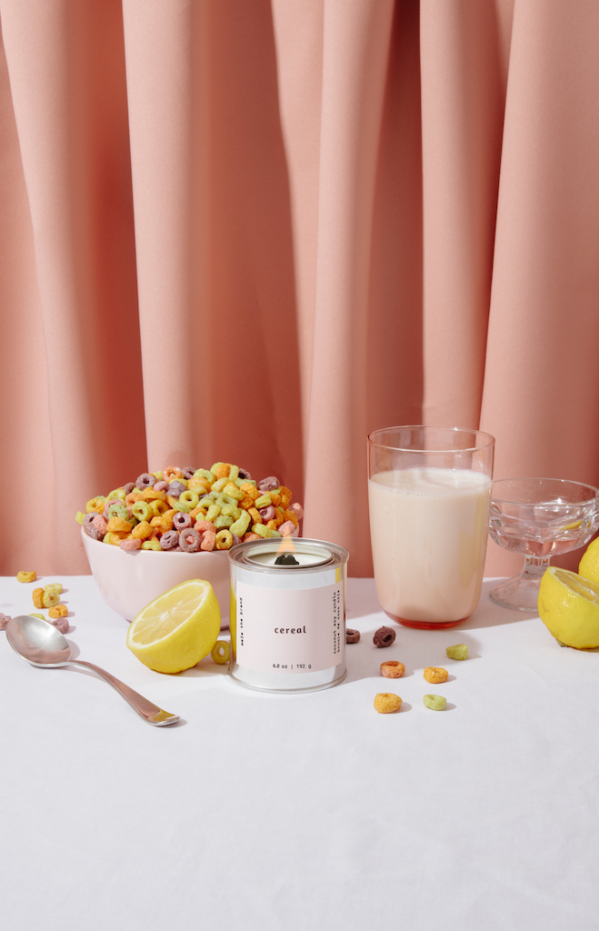 Cereal | Coconut-Soy Wax Candle : Mini Wood Wick