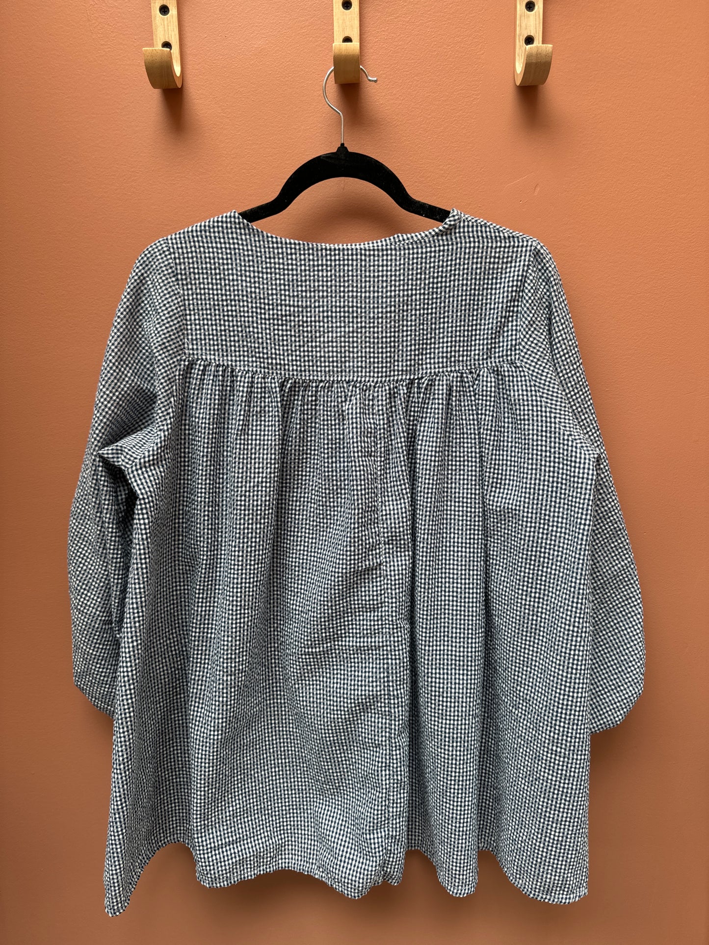 Vintage Gingham Blouse