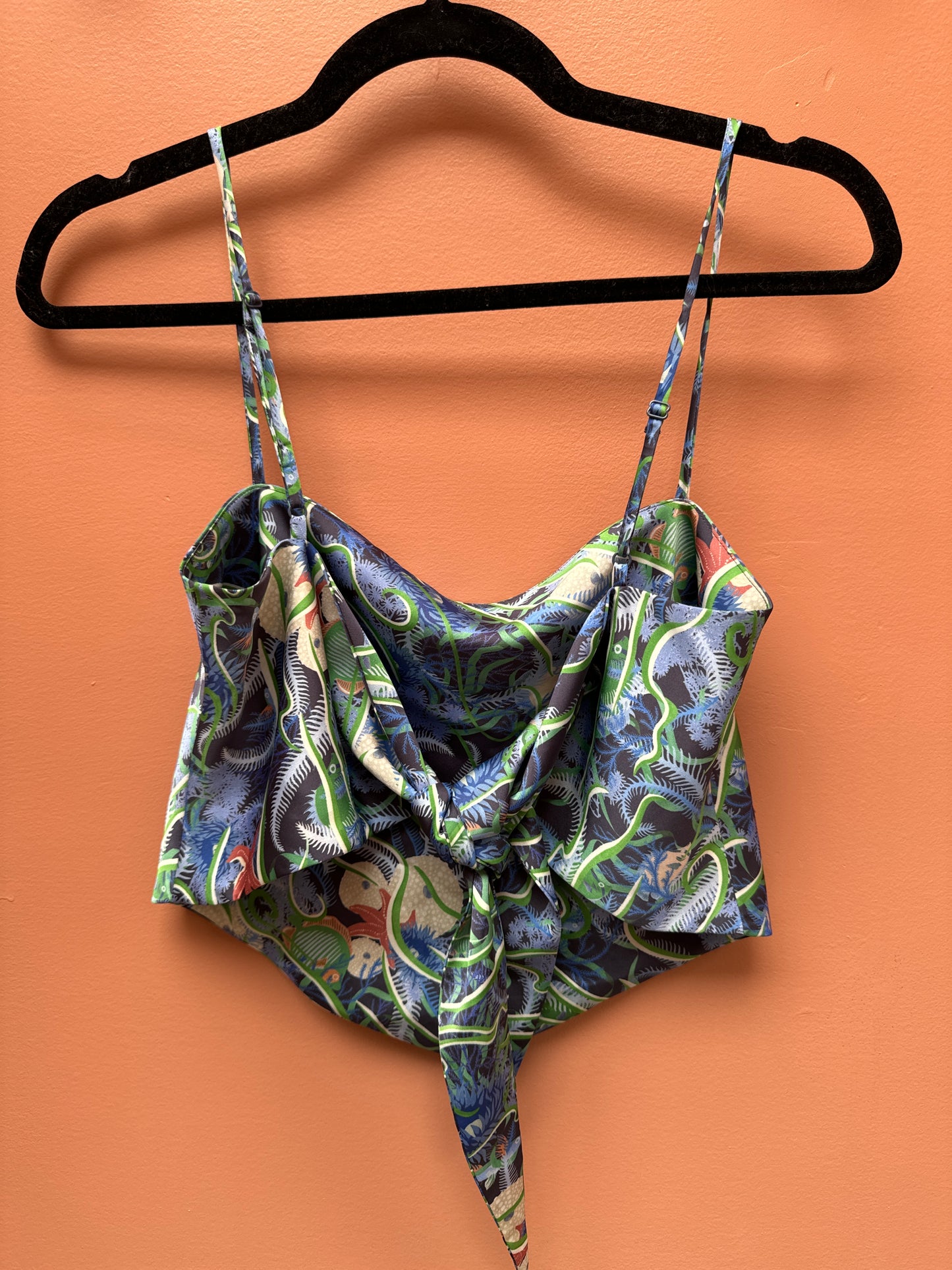 Sunday Best Tie Back Hankercheif Tank