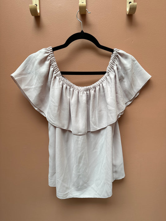 Wilfred Blush Ruffle Top