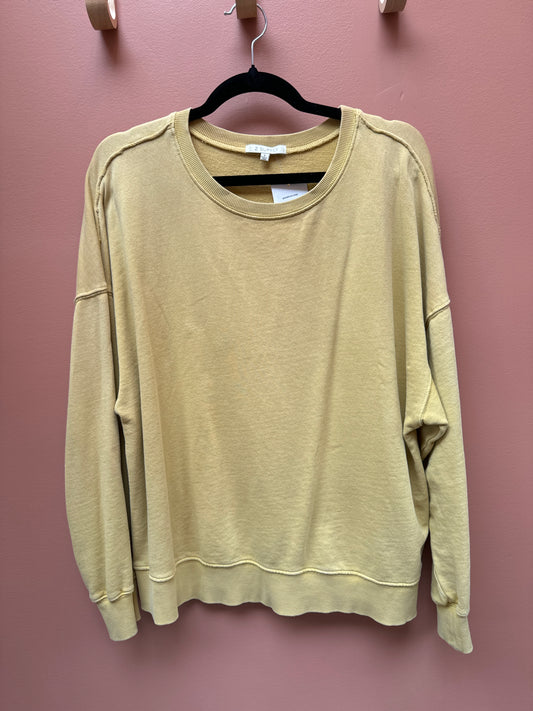 Z Supply Yellow Crewneck