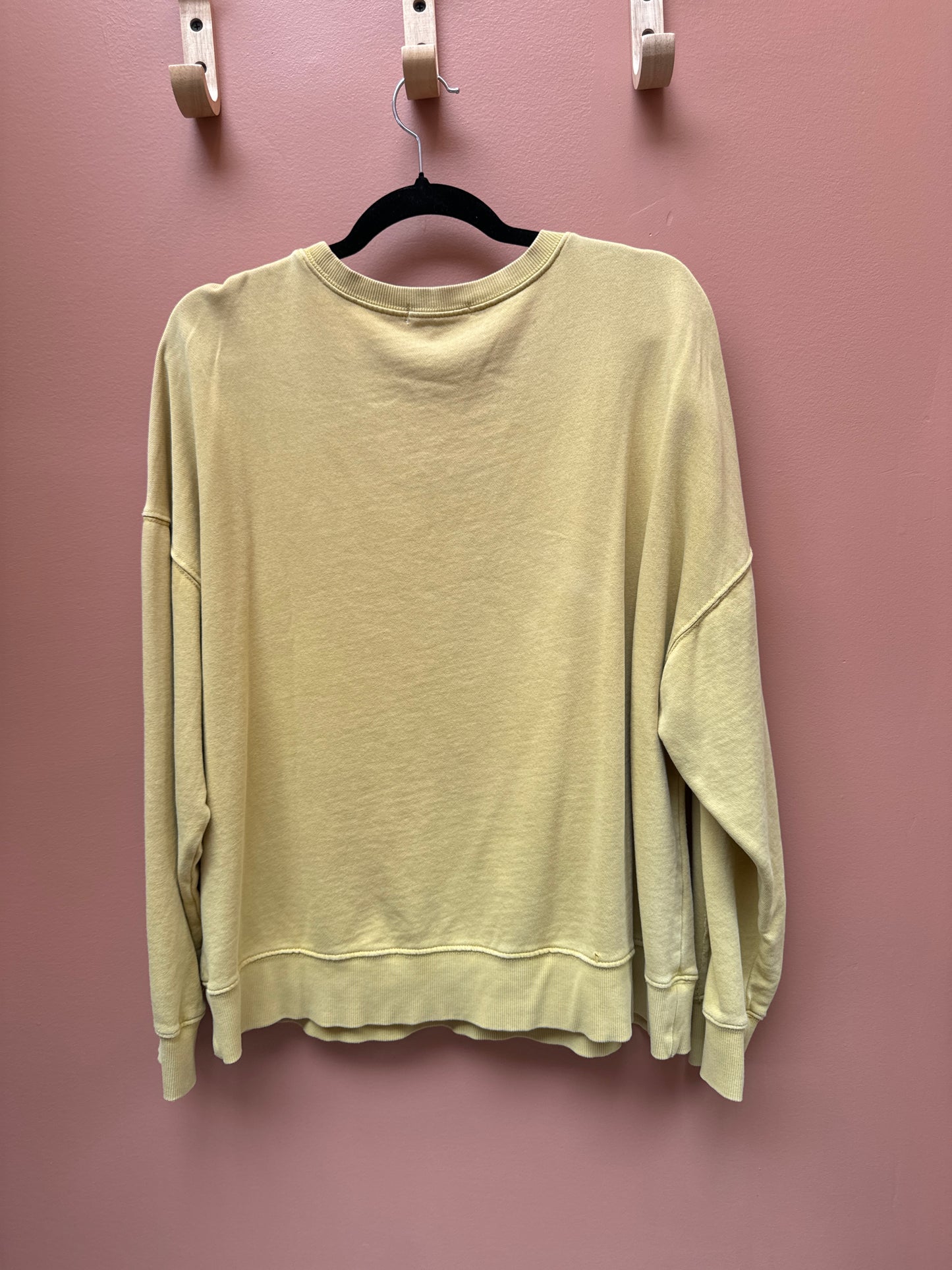 Z Supply Yellow Crewneck