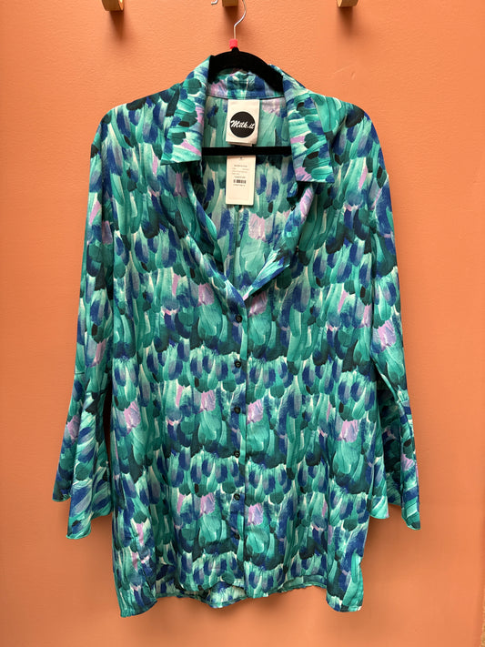 Milk Printed Blouse