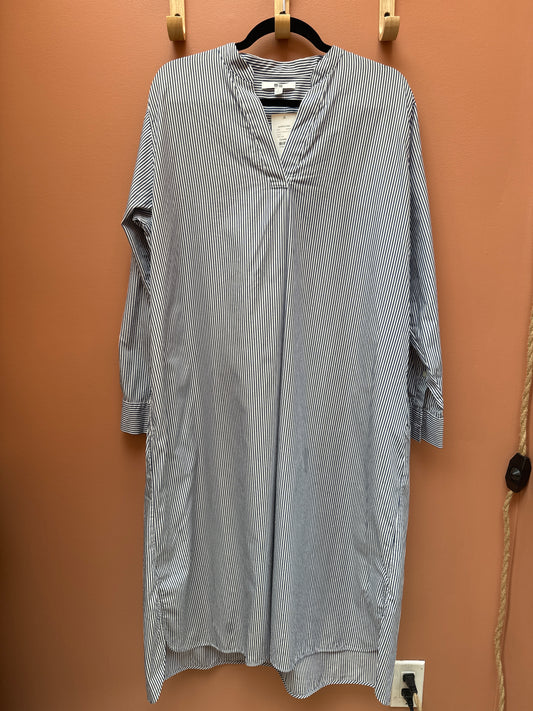 uniqlo striped shirt dress