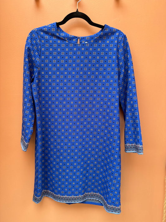 Darling Blue Printed Dress