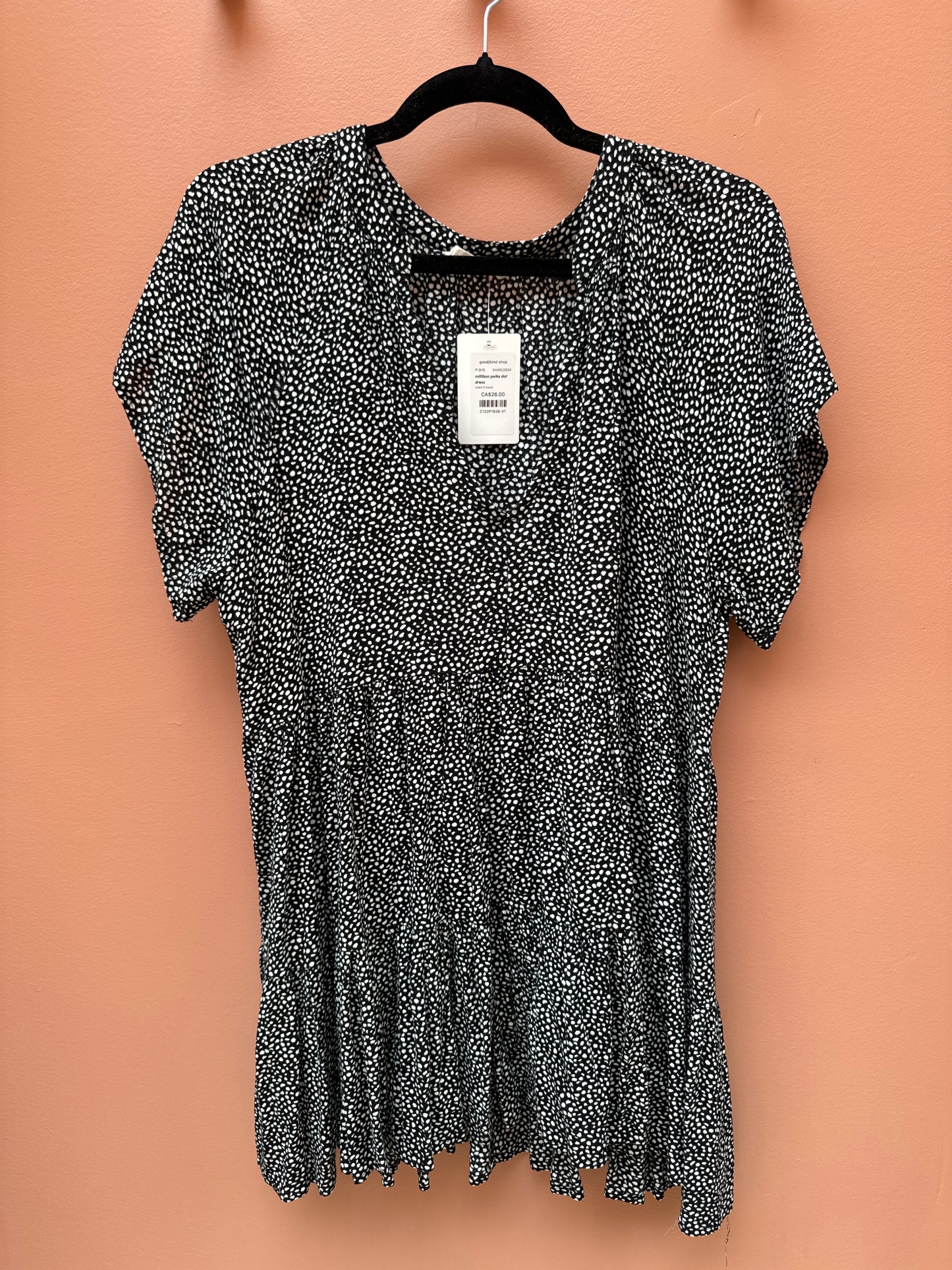 millibon polka dot dress