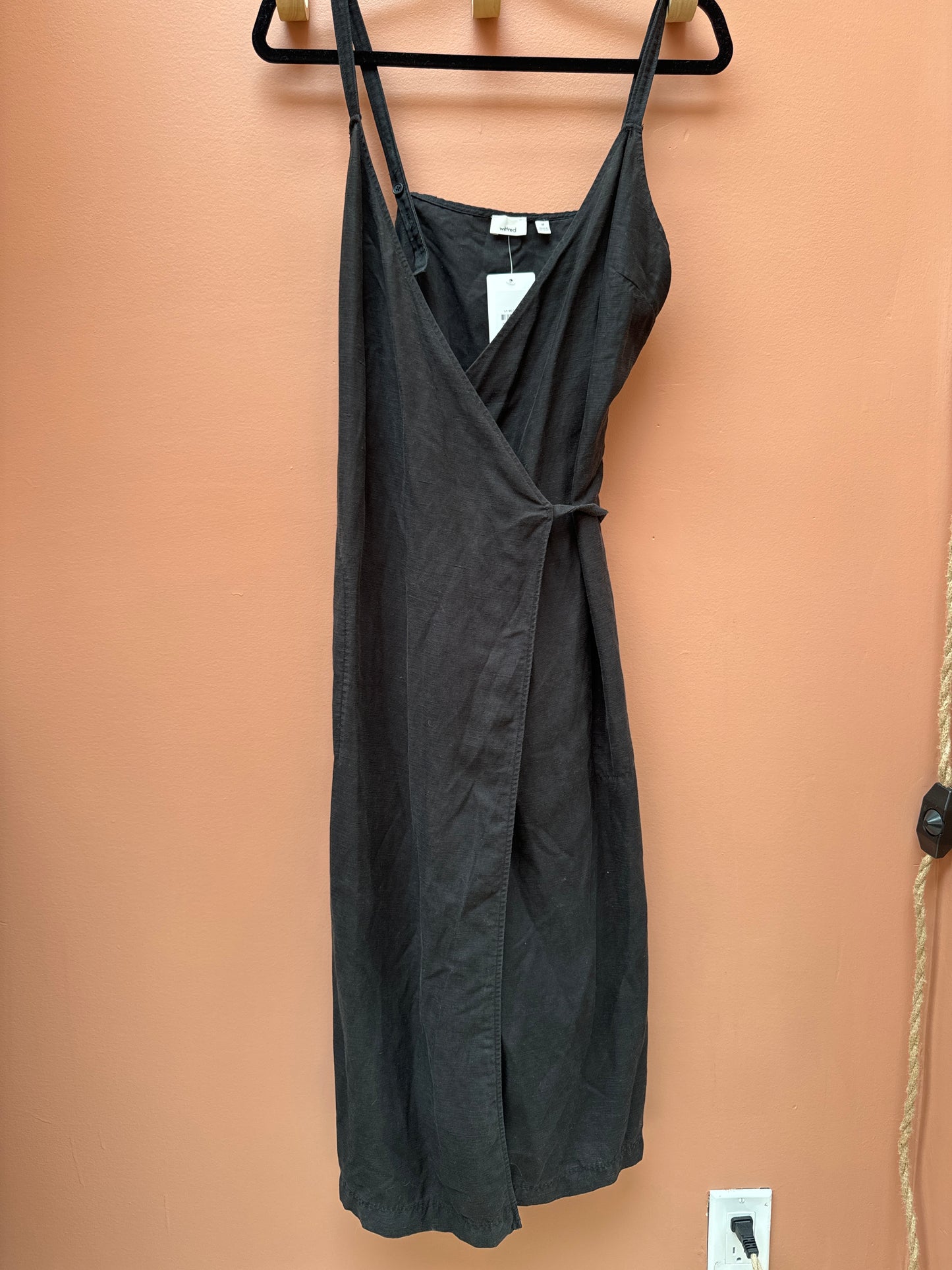 Wilfred Linen Wrap Dress