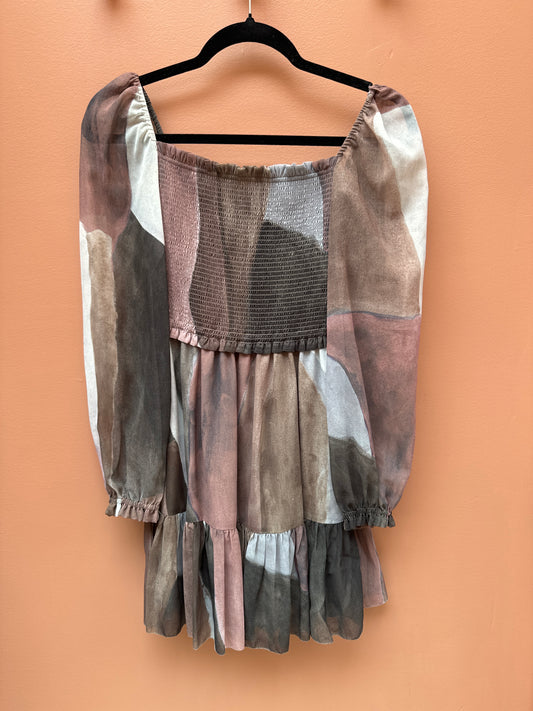 Wilfred Chiffon Printed Dress