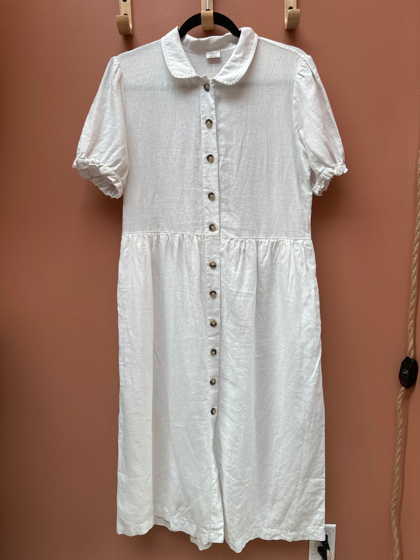 Wilfred Linen Button Up Dress