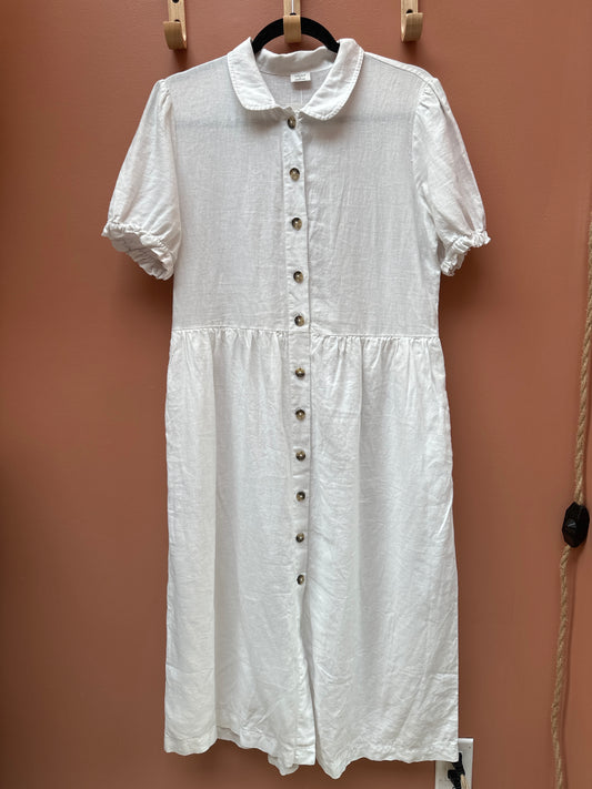 Wilfred Linen Button Up Dress