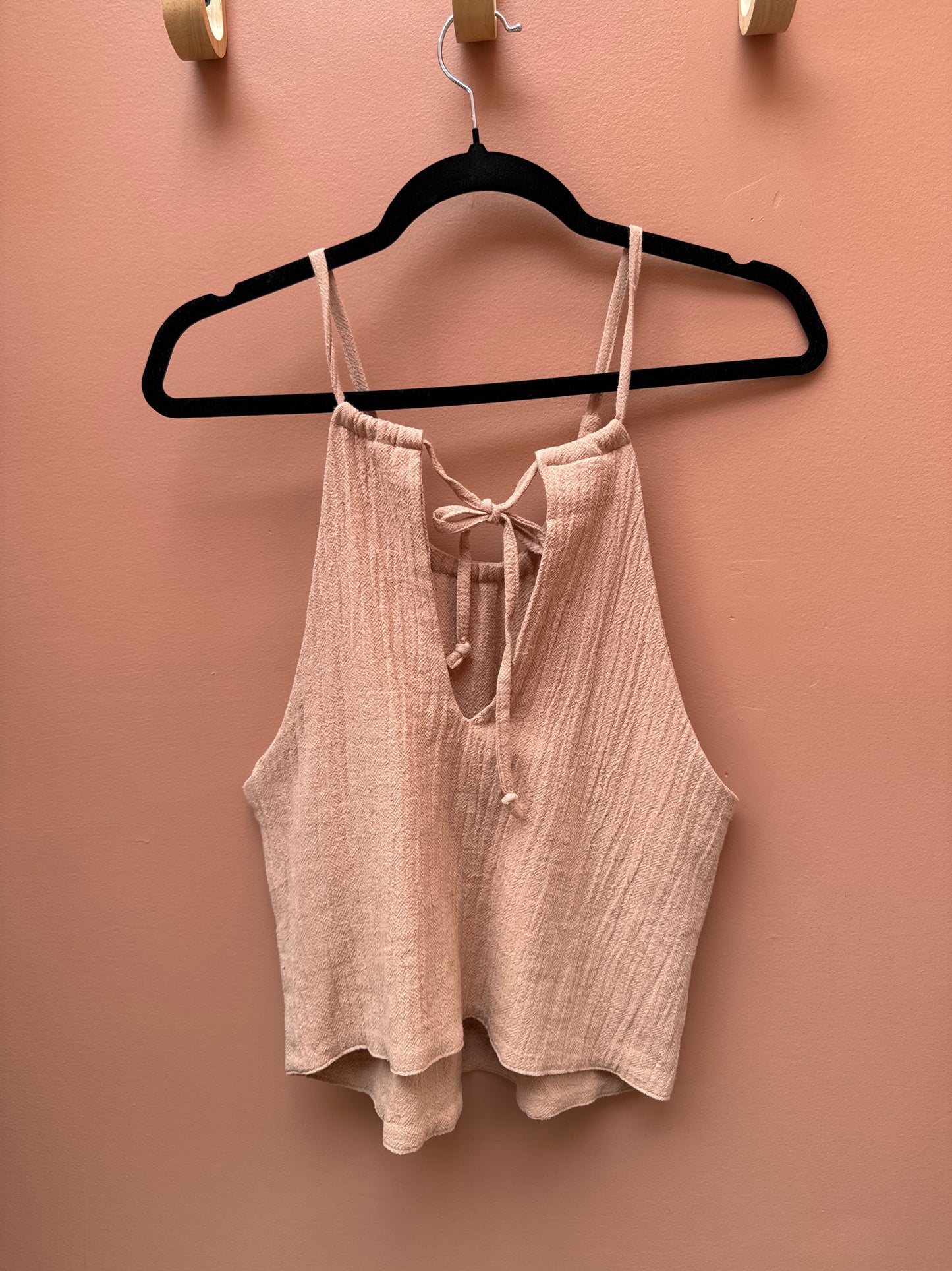 Kiamy Pink High Neck Tank