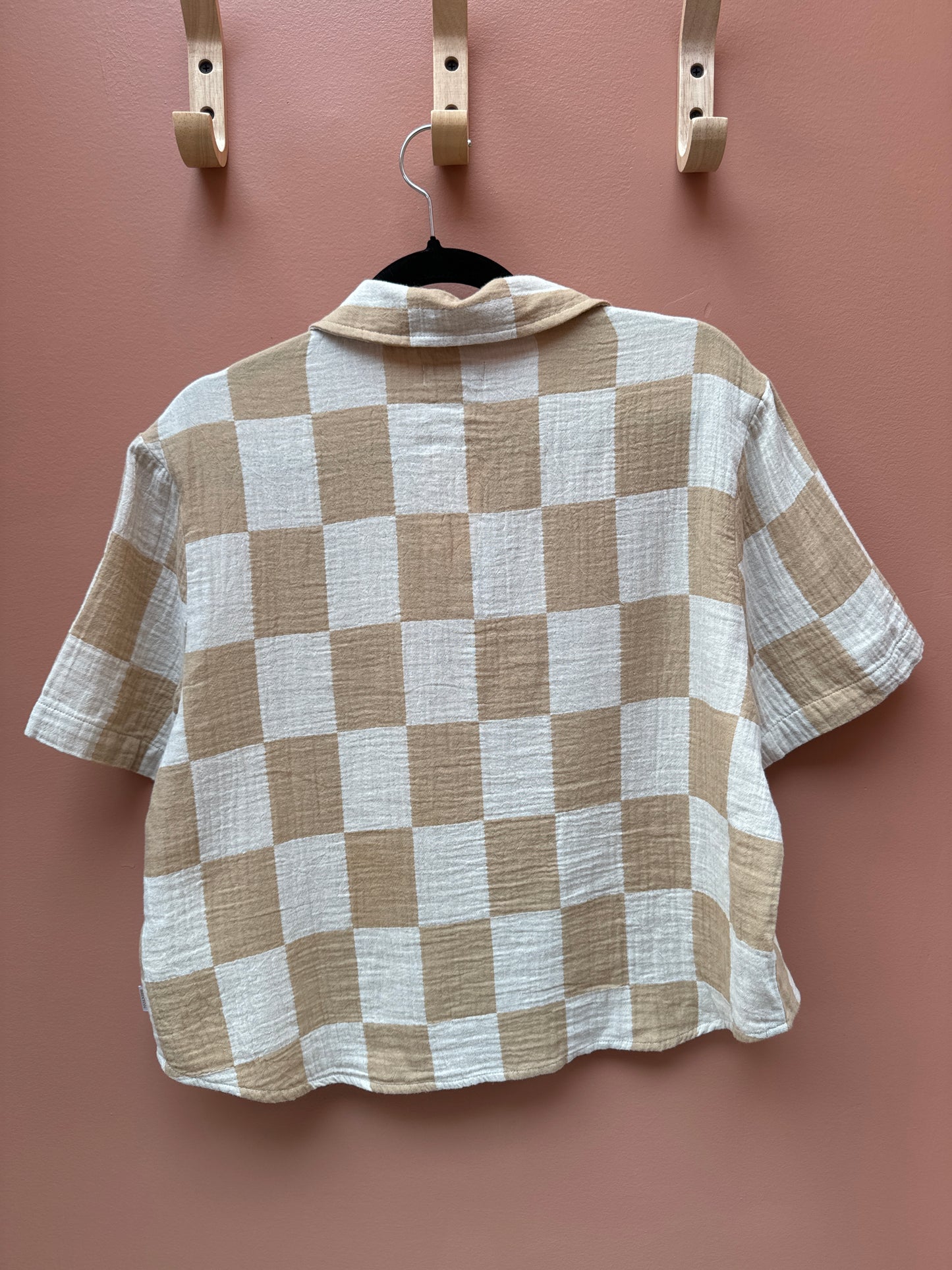 Brixton Checker Button Up SS