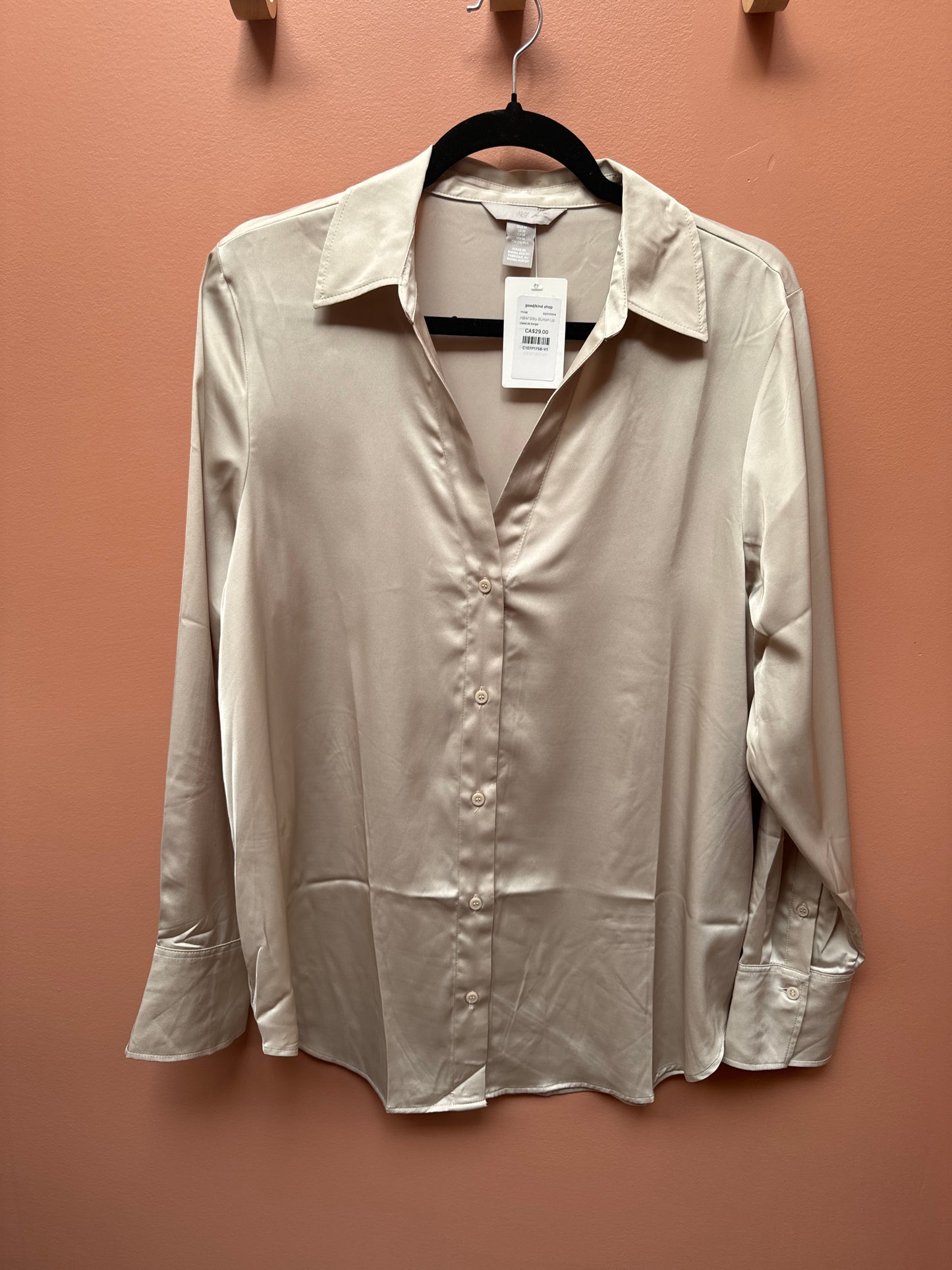 H&M Silky Button Up