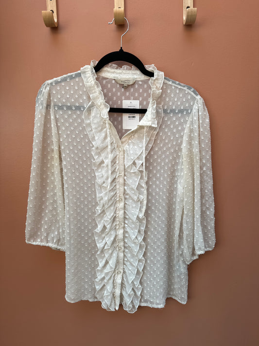 RW & Co Chiffon Blouse