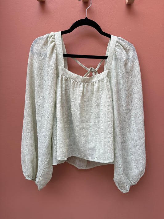 Blu Pepper Green Blouse