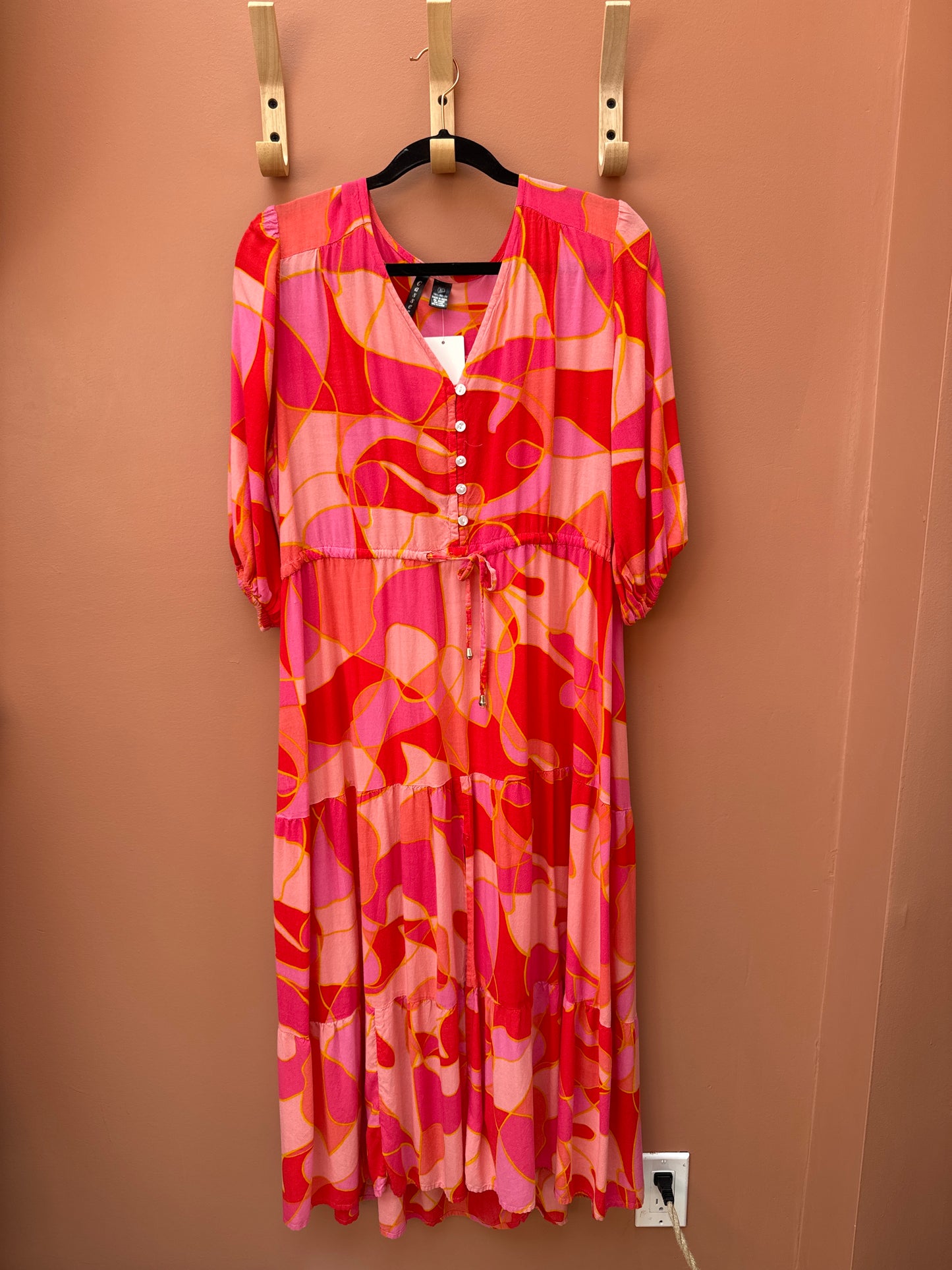 Cassee's Printed Maxi Dress