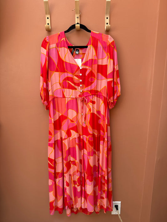 Cassee's Printed Maxi Dress