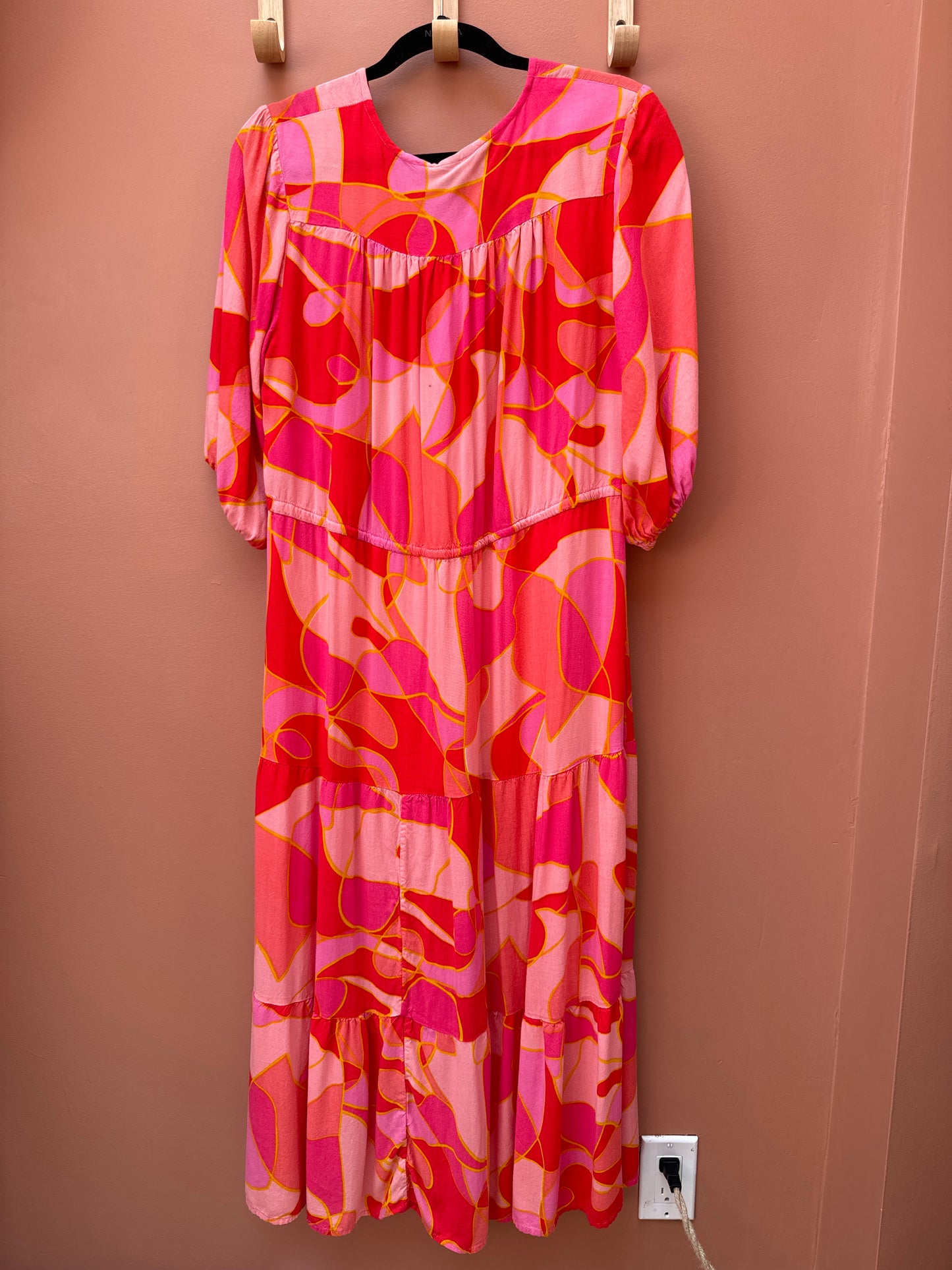 Cassee's Printed Maxi Dress