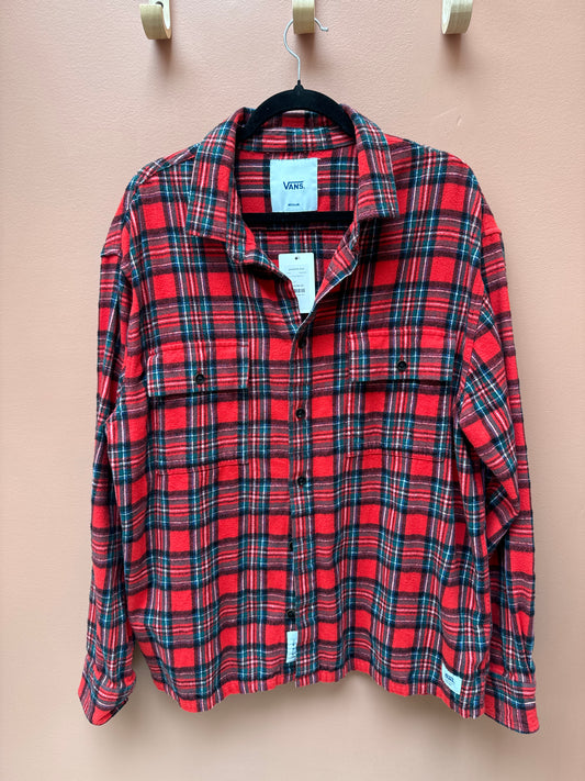 Vans Plaid Button Up
