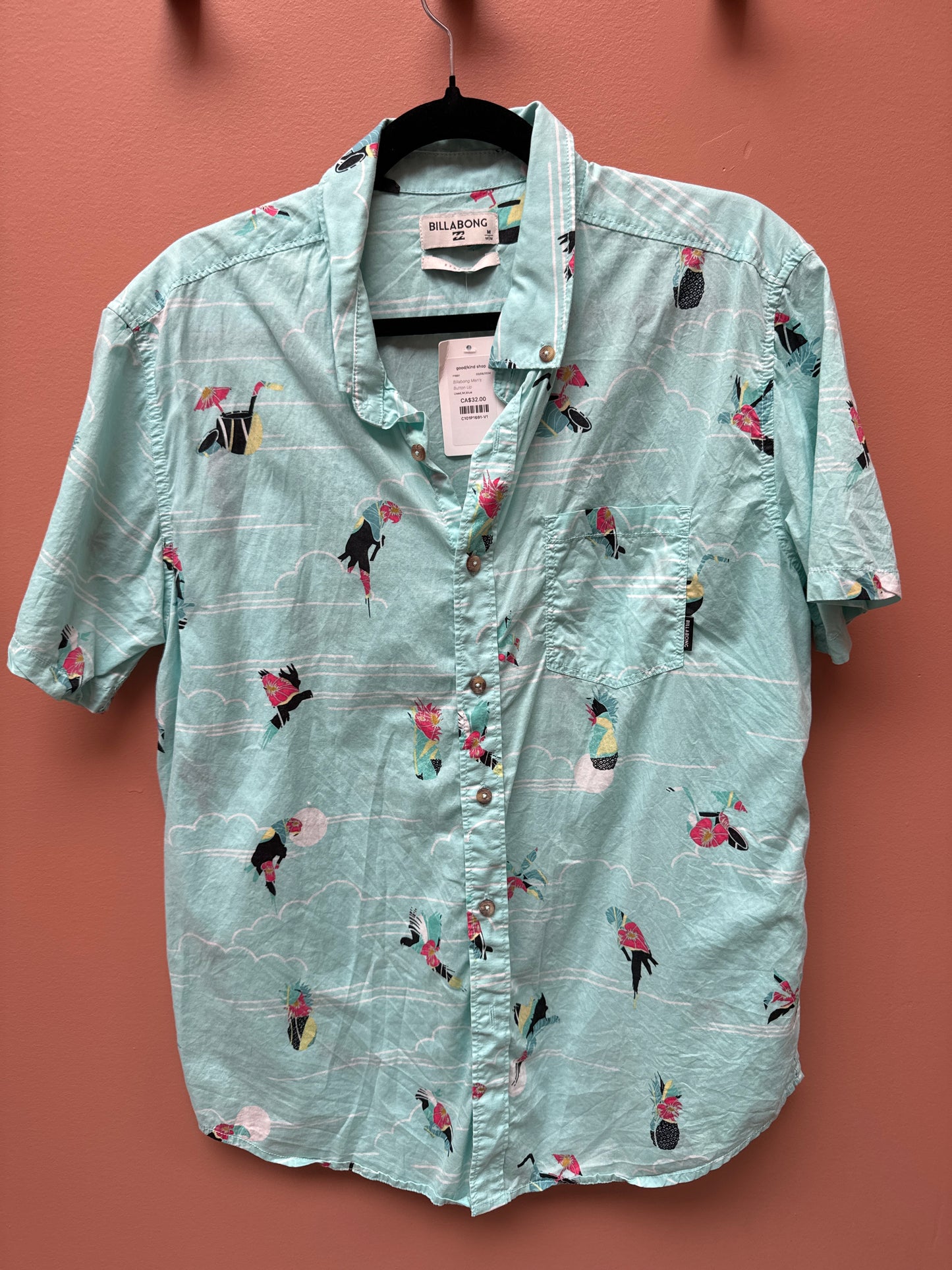 Billabong Men's Button Up