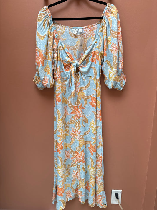 Roxy Floral Midi Dress