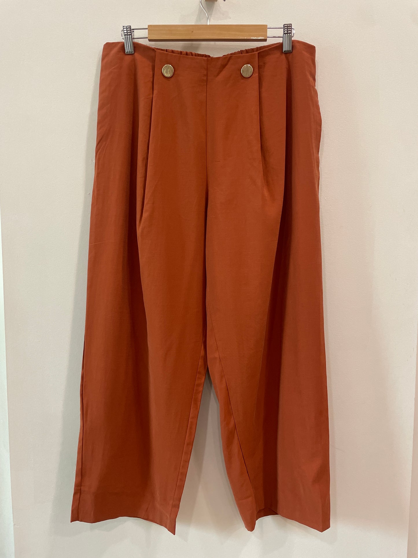 Mango Wide Leg Trousers
